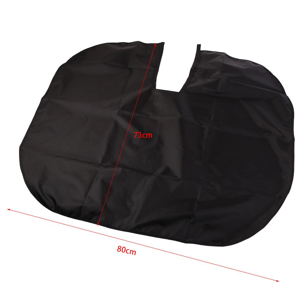 Dye Cape Waterproof Makeup Apron Short Hairdressing Apron Black Half Apron Barbershop