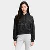 Under Armour Journey Washed Geprägter Hoodie Pullover Damen Tops Schwarz 1376915-001
