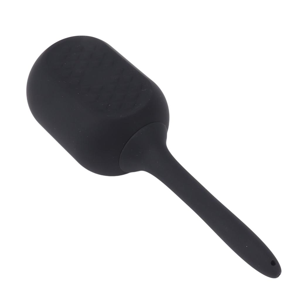 Duș Clismă Curățător Reutilizabil Etanș Negru Silicon Moale Curățare Colon Duș Anal