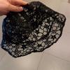 Korean Style Lace Flower Women's Bucket Hat - Fashionable, Versatile, Sun Protection, Trendy Temperament
