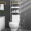 Floor-Standing Balcony Drum Washer Rack & Bathroom Storage Shelves