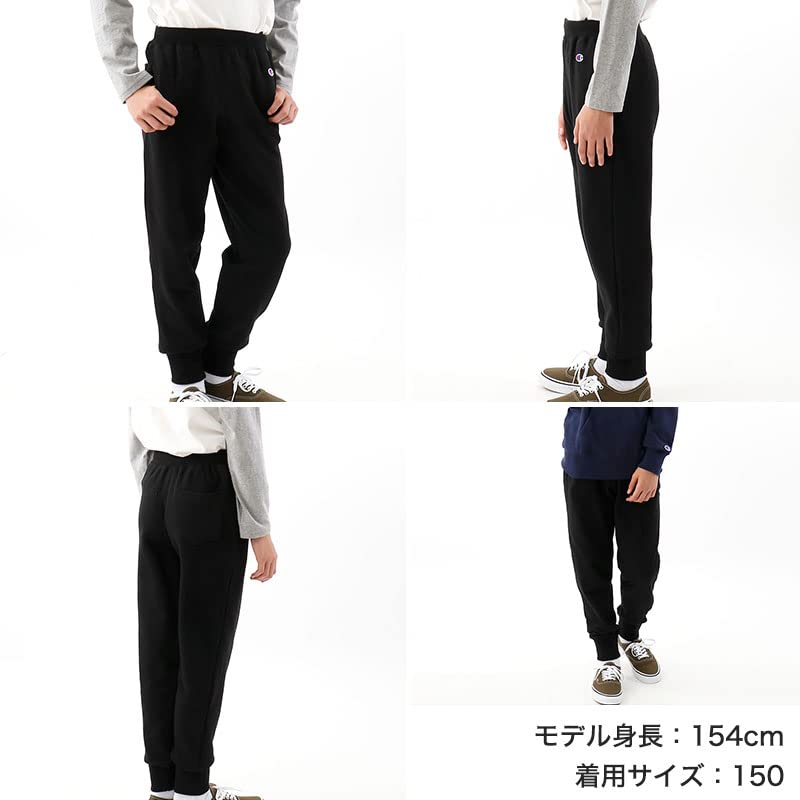 Long Pants Cotton One Point Logo Sweatpants Basic Boys Oxford Gray 110 [Champion] 100% CK-T201