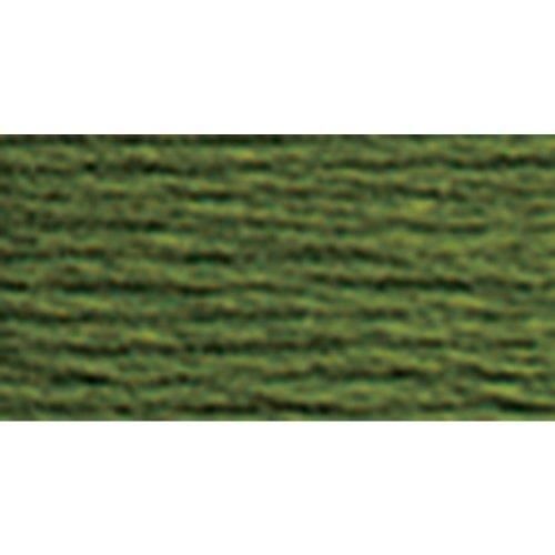 Fil à broder perlé - DMC - 116 8-937 - Vert Avocat - Taille 8 - Doux et soyeux
