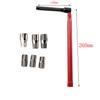 1set Wrench Kit Sink Faucet Valve Wrench Bathroom Plumbing Tool For Household Kitchen Removing Faucets Valves