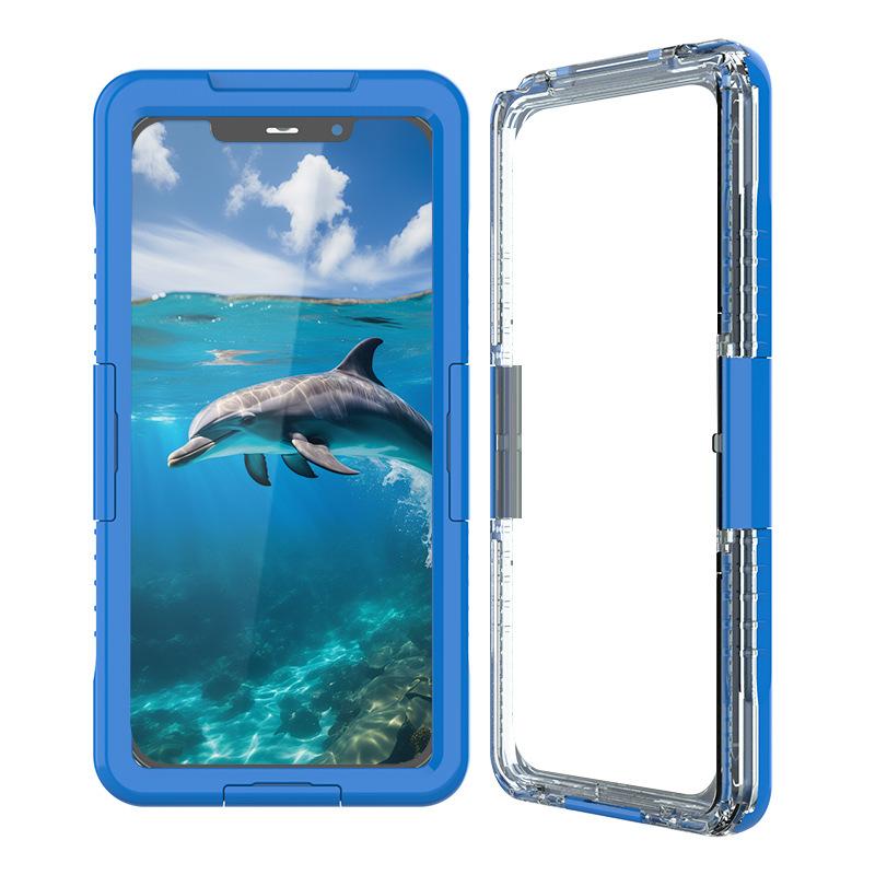 IP68 Waterproof Mobile Phone Case for iPhone 17 Pro Max Samsung S26 Ultra Water Proof Cover for Phone Under 6.9 Inch