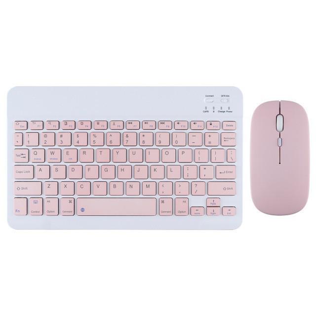 Silent Charging Bluetooth Keyboard & Mouse for iPad, Huawei, Apple, Mobile Phones, Tablets