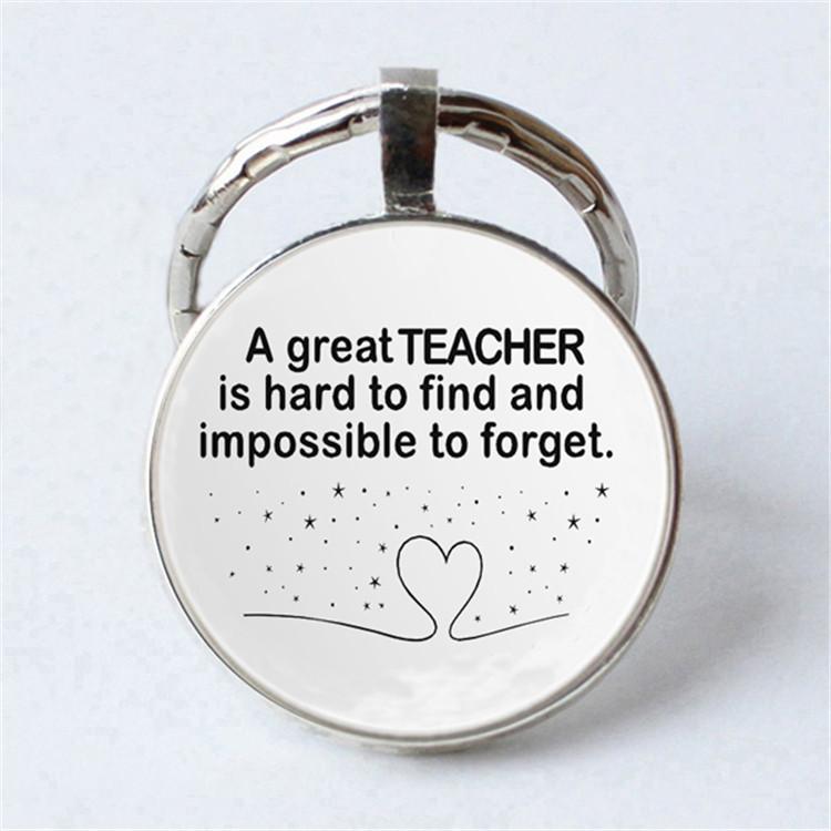 Keychain Accessories Pendant Floral Thanksgiving Text Good Friends Retro Personalized Keychain Gift Pendant