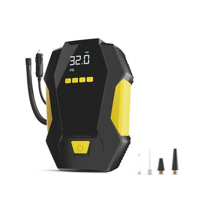 Digitaler Reifenfüller für Auto, 12V DC, 22mm Zylinder, Bis zu 150 PSI, Tragbarer Luftkompressor mit LED-Licht, Automatische Abschaltung, Schlank und Tragbar
