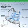 Kocotree Children's Backpack, Lightweight And Ergonomic, for Grades 3-6, Contrasting Colors, for Boys