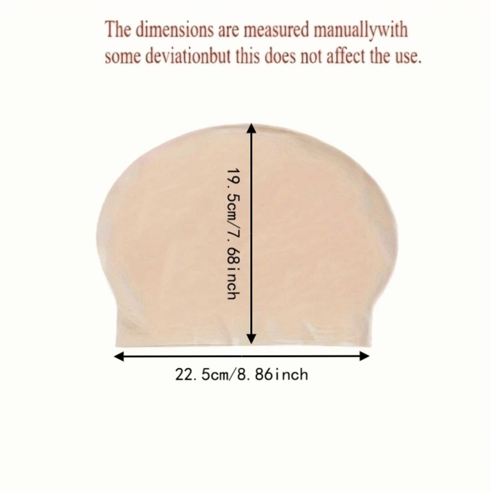 Fake Skin Bald Cap Unisex Bald Head Cap Fancy Film Skin Head Cap Role-Playing
