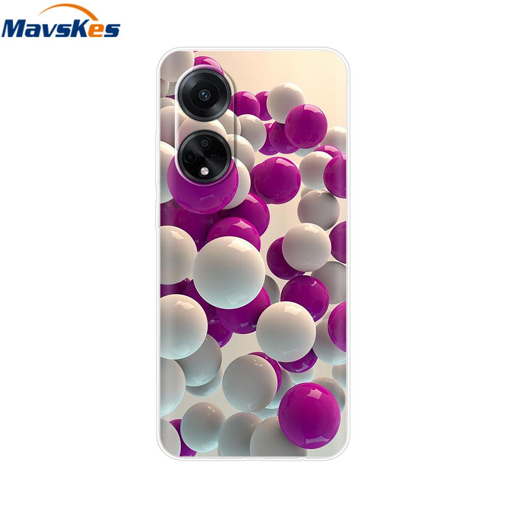 Phone Case For OPPO A98 5G Case CPH2529 Bumper Cute Cartoon Soft Silicone Back Cover for Oppo A98 5G A 98 OPPOa98 Fundas Coque