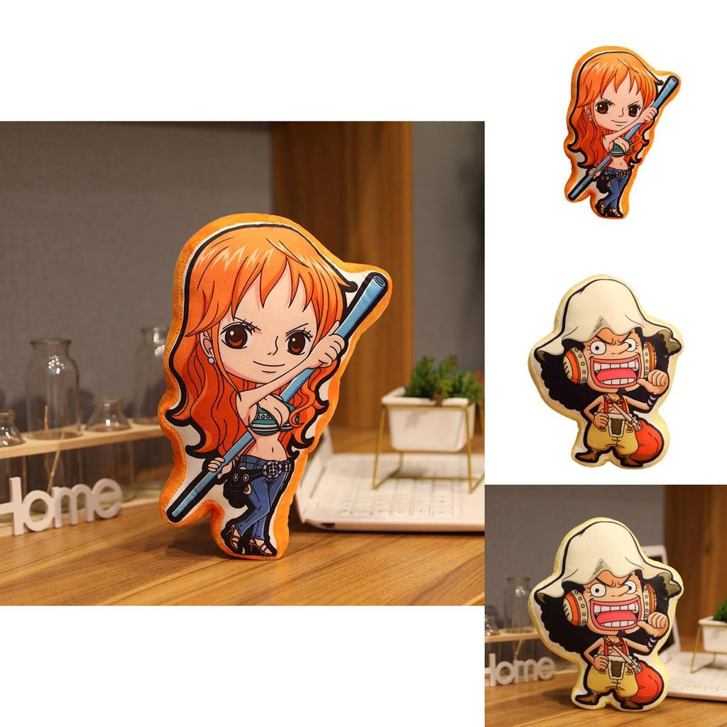 Creative One Piece Plush Pillow Cartoon Luffy Zoro Chopper Cushion Kids Festival Gift Characters)