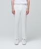 MUSINSA STANDARD Relaxed Tapered Hidden Banding Crop Slacks [White]