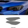 Car Headlight Protective Film for Subaru WRX VA STI 2015-2021, Smoked Black Tint Wrap Vinyl Transparent TPU Sticker,Smoked Black