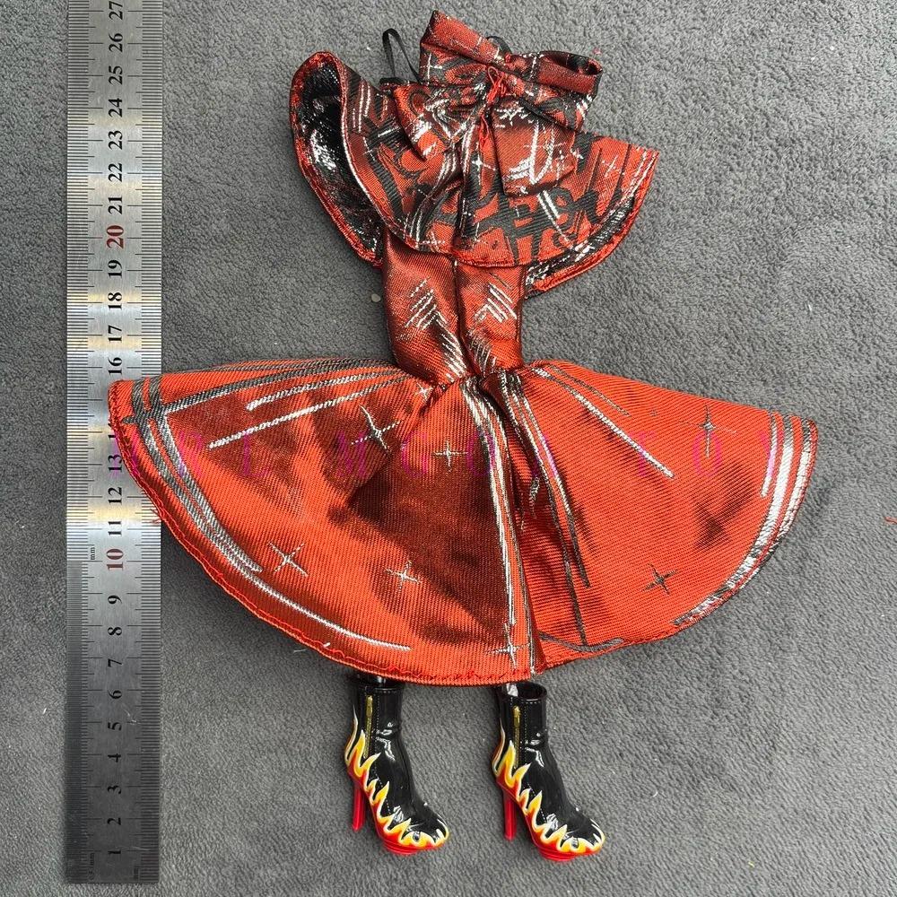 Original Multi Style Rainbow Middle School 28cm Doll Clothes and Shoes Set Fashion Dressing Girls' Holiday Gift Toys