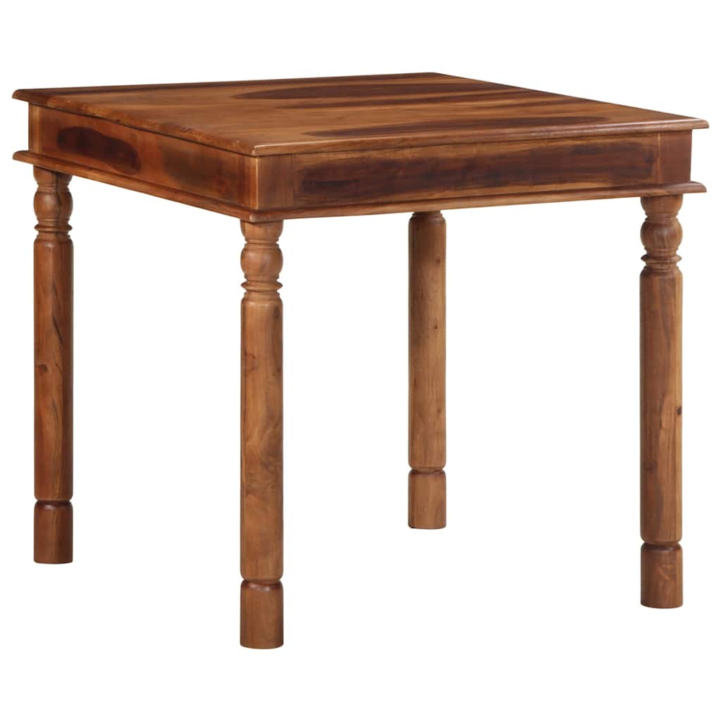 Dining Table 80 x 80 x 77 cm Solid Acacia Wood