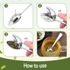 Stainless Steel Tea Infuser Ball With Long Handle Fine Mesh S Nap Ball Tea Strainer Reusable Tea Diffuser For Loose L Eaf Tea