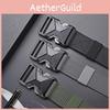 Fashionable Alloy Buckle Men's Nylon Woven Waist Belt For Men And Women