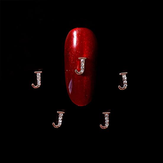 Alfabete de manichiură elegantă Decorative de lux care nu căde