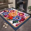 3D Three-dimensional Flower Floor Mats Entrance Door Entrance Mat Porch Dirt-resistant Foot Mat Kitchen Bathroom Door Absorbent Mat