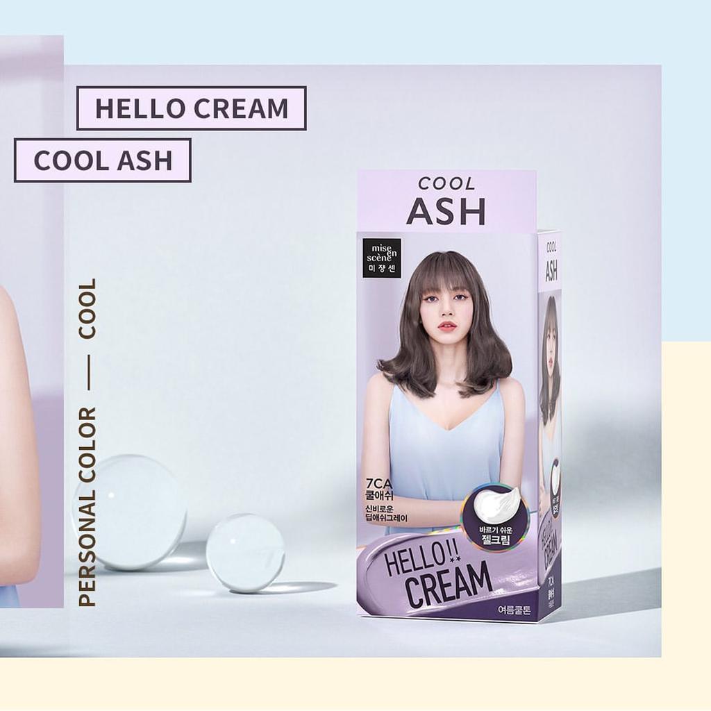 Mise En Scene Hallo Creme #7CA Cool Ash
