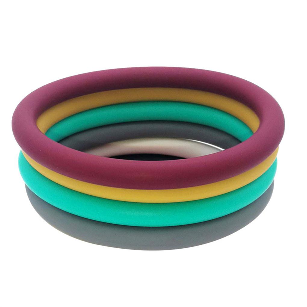 Universelles Silikonarmband Armbänder Armband Party Lässig Geschenk Freundinnen Arbeit Einfarbige Tägliche Armreif Schmuck