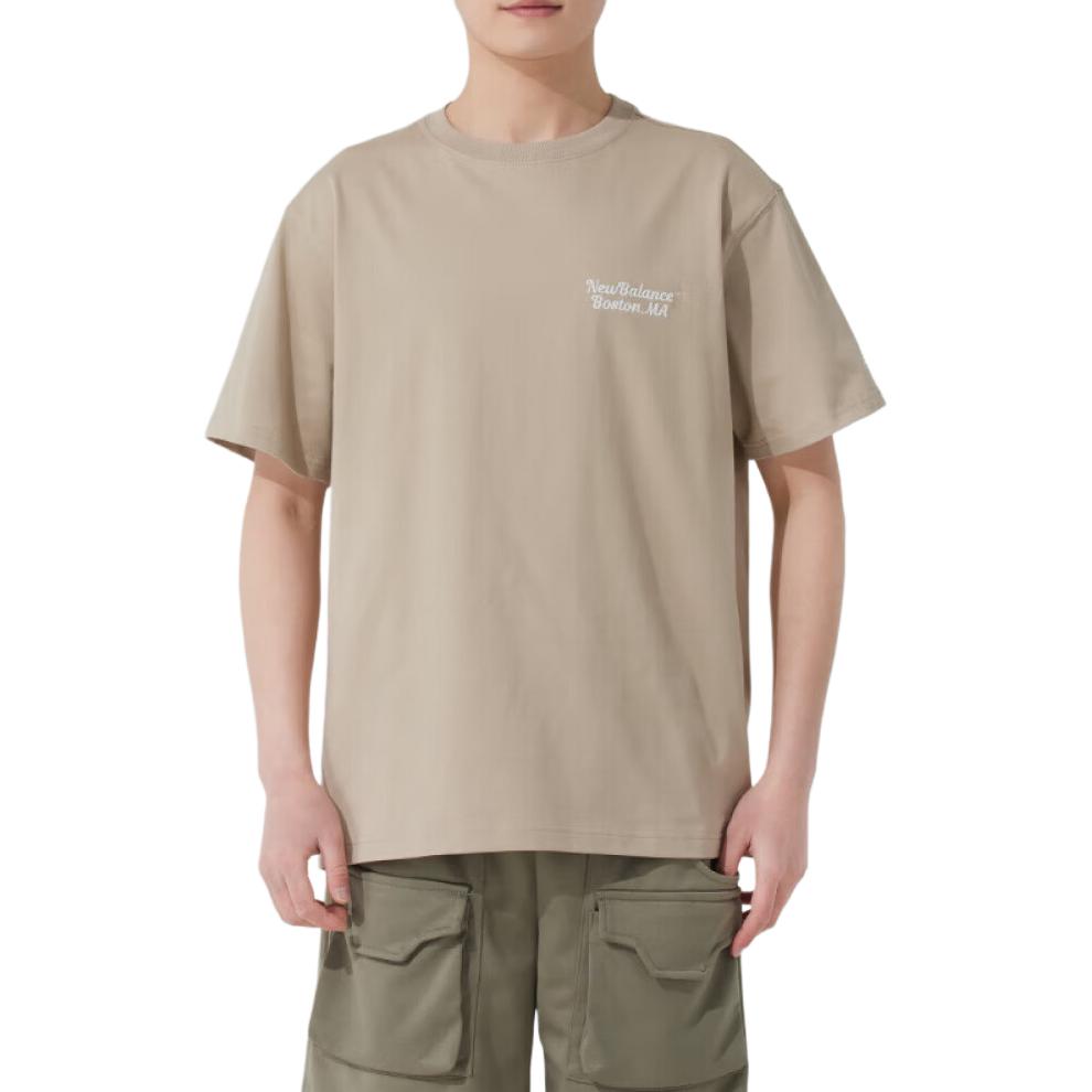 New Balance T Shirt Men's Apricot AMT51319-SOT