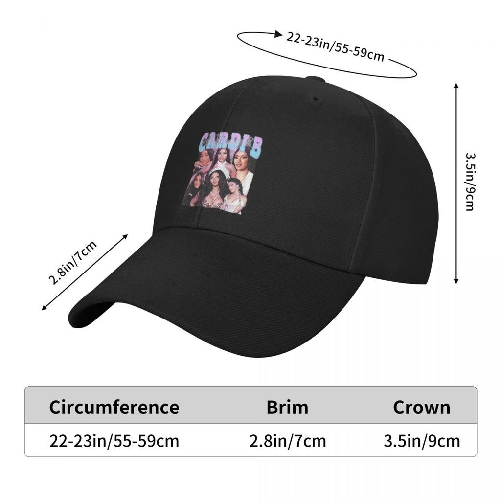 Cardi B Trucker-Kappe Unisex-Hüte Damenmütze Baseballkappe Für Unisex
