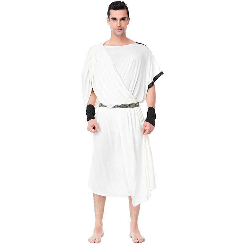Medieval Roman Men's Ancient Greek Mythology Tunic Arab Prince Halloween Costume