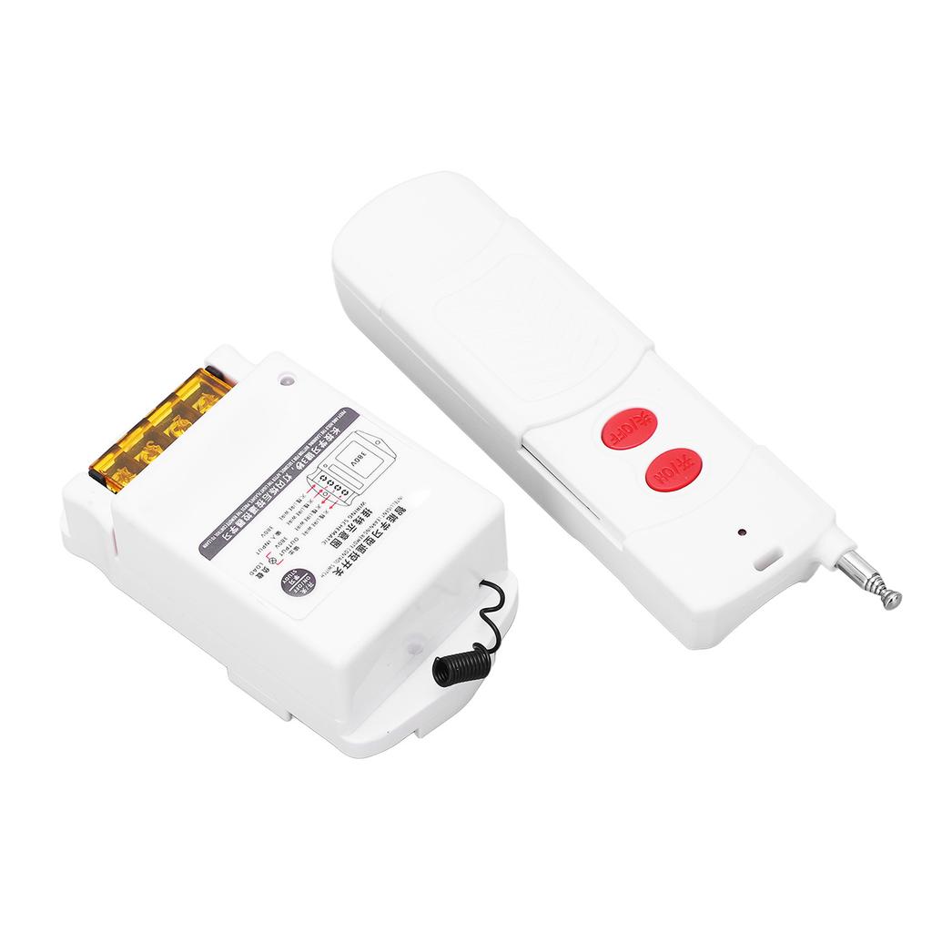 Smart RF Remote Control Switch Multifunctional Wireless Switch for Alarm and Water Pump AC 380V