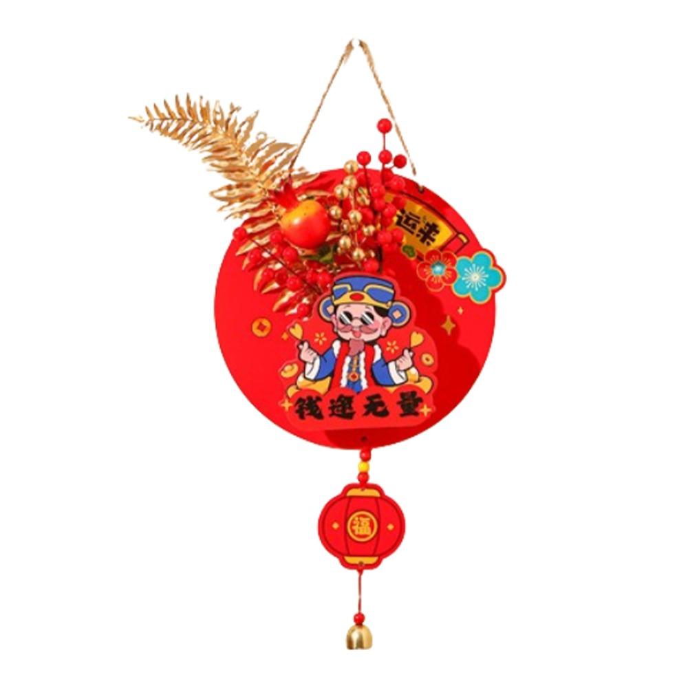 

Cartoon Snake Year Lucky Pendants Traditional Fu Character Hanging Ornament New Year Gift Style 1