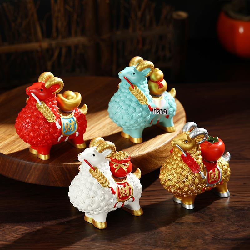 Prosperous Sheep Zodiac Phone Holder & Desk Decoration 2027