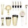 11Pcs/Set Cocktail Shaker Set Stainless Steel Wine Drink Mixer Bartender Tools for Home Bar Club