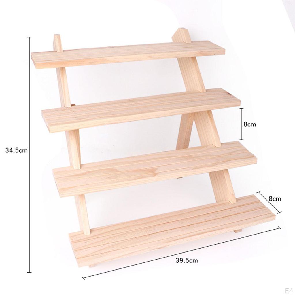 Holder Jewelry Craft Towers Handmade Desktop Photo Props Decor Organizer Display Stand for