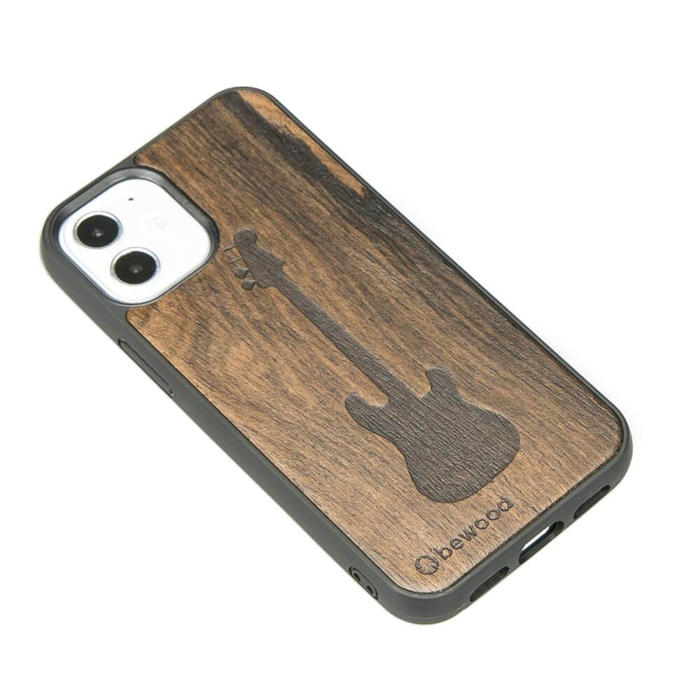 Wooden Case for iPhone 12 Mini Guitar Ziricote