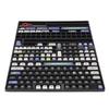 PBT Keycaps 154 Set 5 Sided Heat Sublimation XDA Height PBT Keycap Set for 61 87 98 104 108 Keys