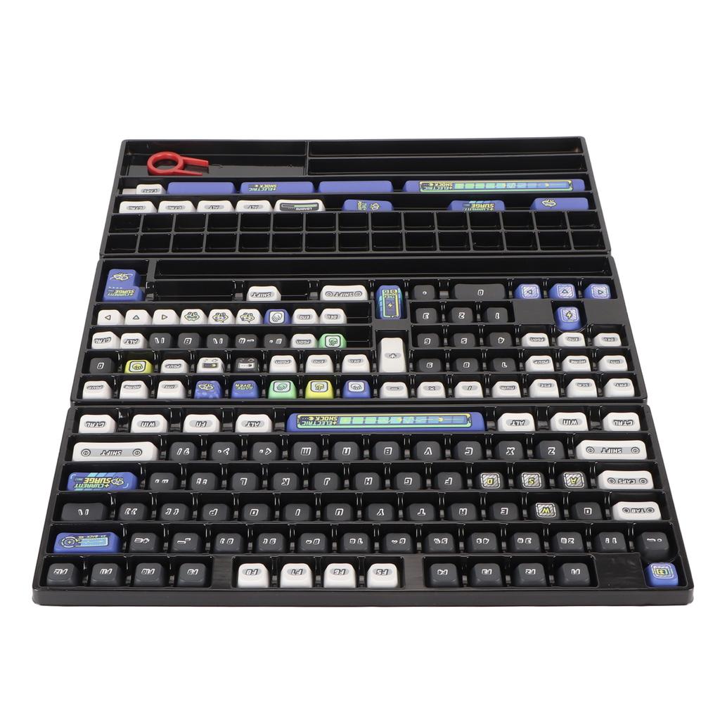 PBT Keycaps 154 Set 5 Sided Heat Sublimation XDA Height PBT Keycap Set for 61 87 98 104 108 Keys