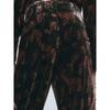 Export Single Z Family High Waist Slim Looking Elegant Elegance Work Clothing Spring New Arrival Exquisite Print Wide Leg Smart Trousers Women