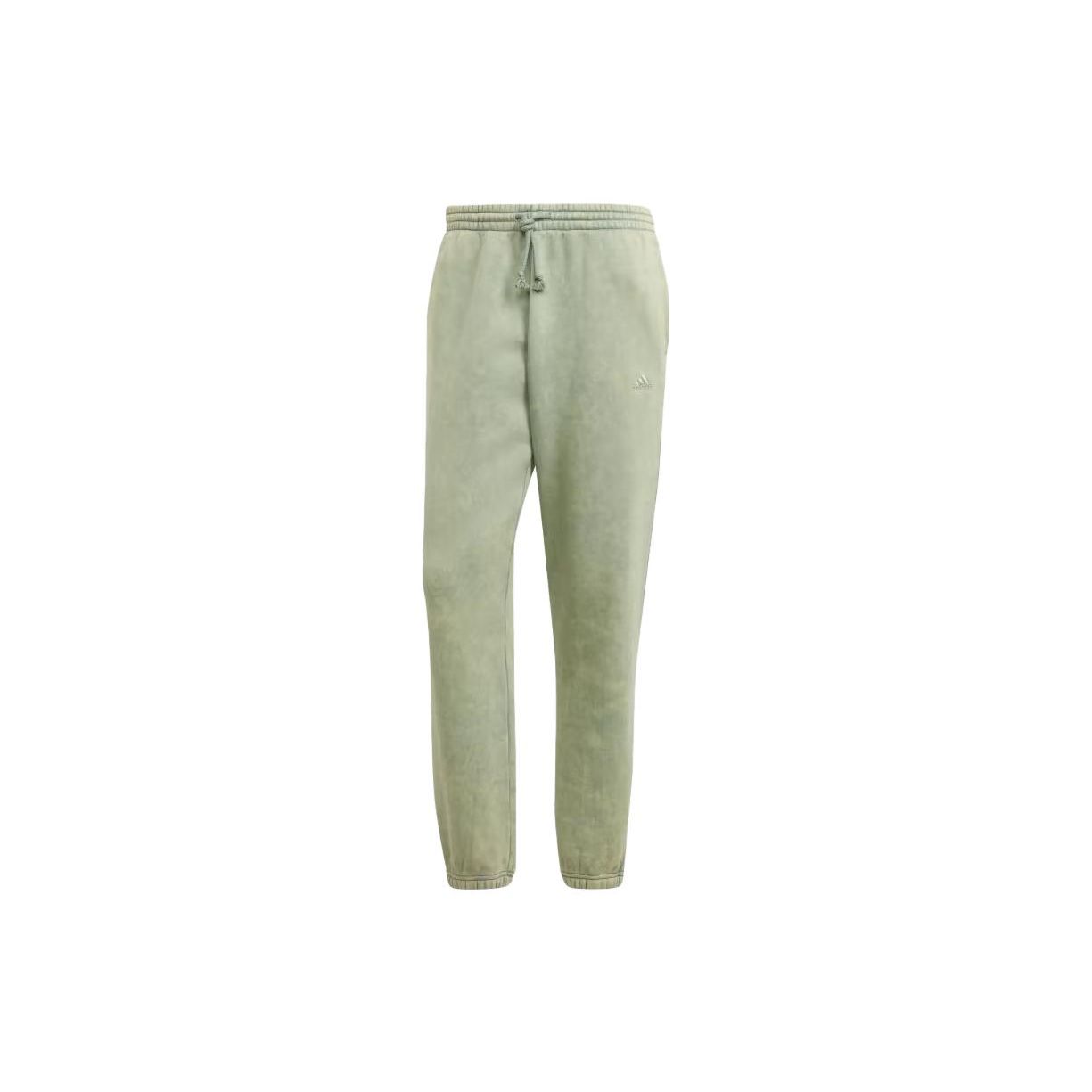 

Adidas Solid Color Lace-Up Logo Casual Pants Men Bottoms Green IK4269 M