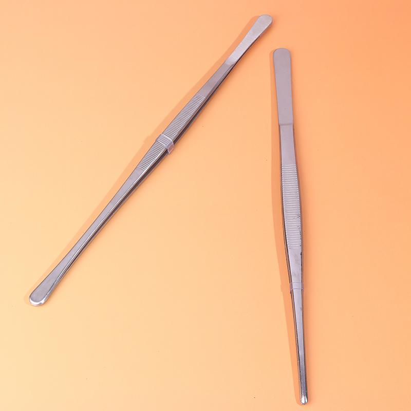 1 Stück Edelstahl Grillzange Kochpinzette Clip Grillfleischzange Küchenzange Für Lebensmittel Kochen Meeresfrüchte Und BBQ