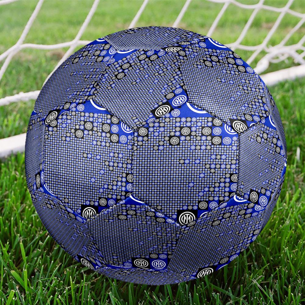 Mi-lan FC Emblem Printed No. 5 Soccer Balls, High-Quality, Anti-Slip, Protective Football, A Unique Gift , Birthdays, Christmas Gifts