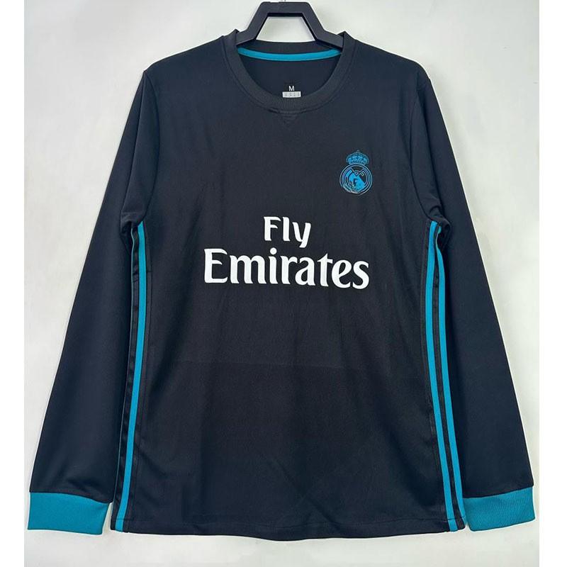 Long Sleeve Retro Football Jersey Men Classic Club National Team Style Sports Training Wear