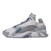 adidas Originals Streetball Round Toe Lace-Up Synthetic Leather Mesh Non-Slip Low-Top Basketball Shoes Unisex Sneakers Gray FV4830