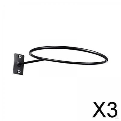 3x Wandmontage Balopslag, Houder Organisatie en Opbergrek voor Basketbal, Voetbal,