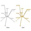 Modern Art Floating Fruit Display Stand Metallic Sculpture Metal Exploding Fruit Bowl Creative Art Centerpiece for Dining Table