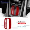 Real Soft Carbon Fiber Sticker for Seat Leon MK1 1M 1999 2000 2001 2002 2003 2004 LHD Car Gear Shift Panel Frame Accessories