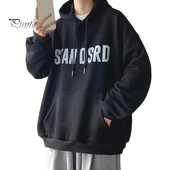 

Мужская толстовка с капюшоном на осень-зиму, однотонная, большого размера, с принтом букв, с завязками, длинными рукавами, большим карманом, с капюшоном, свободная повседневная одежда, повседневный спортивный топ XXXL чёрный