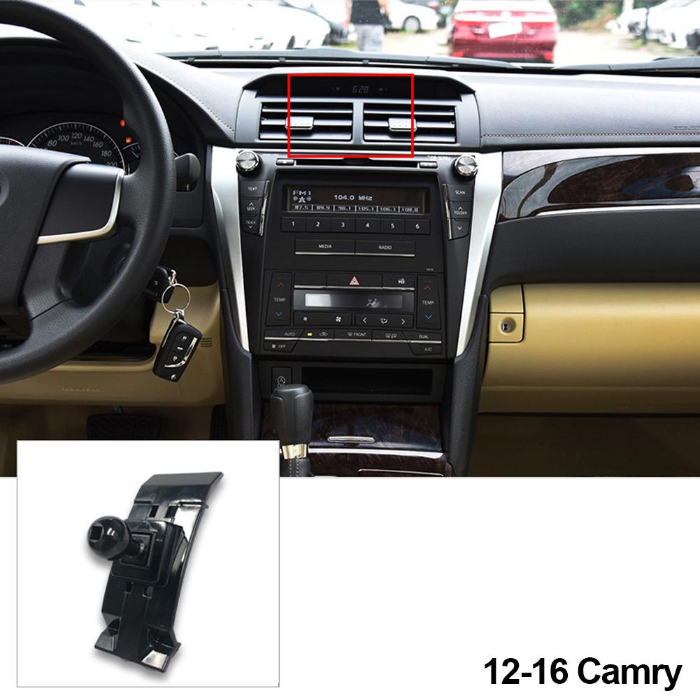 Biltilbehør Interiør Telefonholder Base For Toyota Corolla Camry CHR RAV4 Avalon Prado Highlander 4RUNNER Uten Brakett