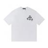 W372 CHROME HEARTS 2025 Summer New High Quality Cotton Round Neck Loose Large Size Men's and Women's T-shirt Couple T-shirt