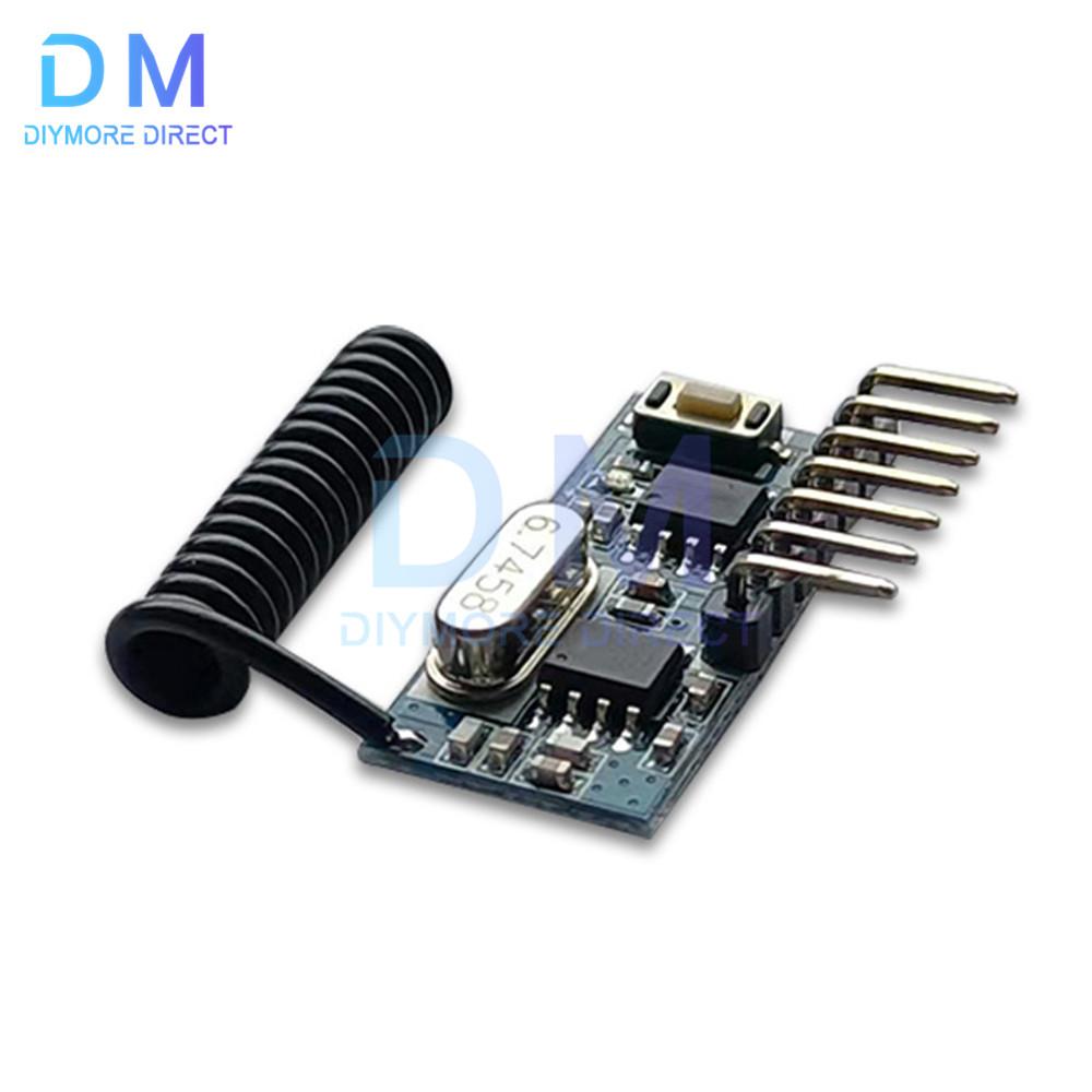 315/433mhz RF Receiver Learning Code Decoder Module 315/433 Mhz Wireless 4 CH Output For Remote Controls Encoding
